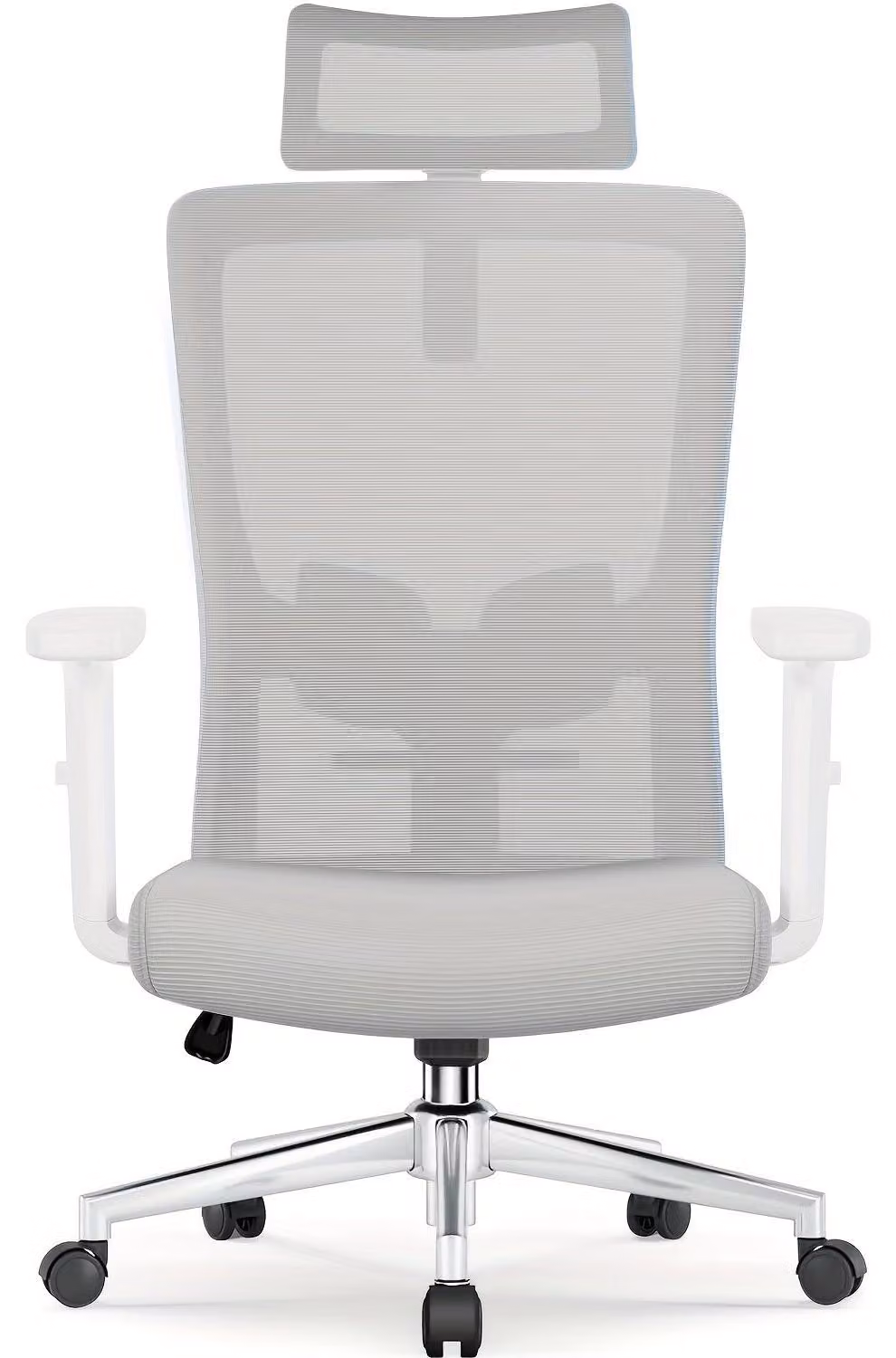 Sedia da ufficio ergonomica con poggiatesta, supporto lombare e funzione di inclinazione regolabili