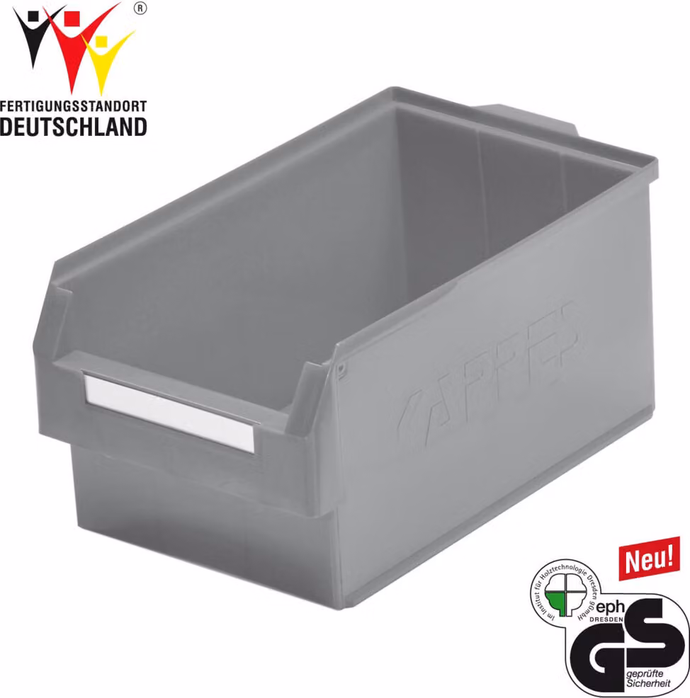 Kappes RasterPlan scatola di immagazzinamento dimensione 1 grigio