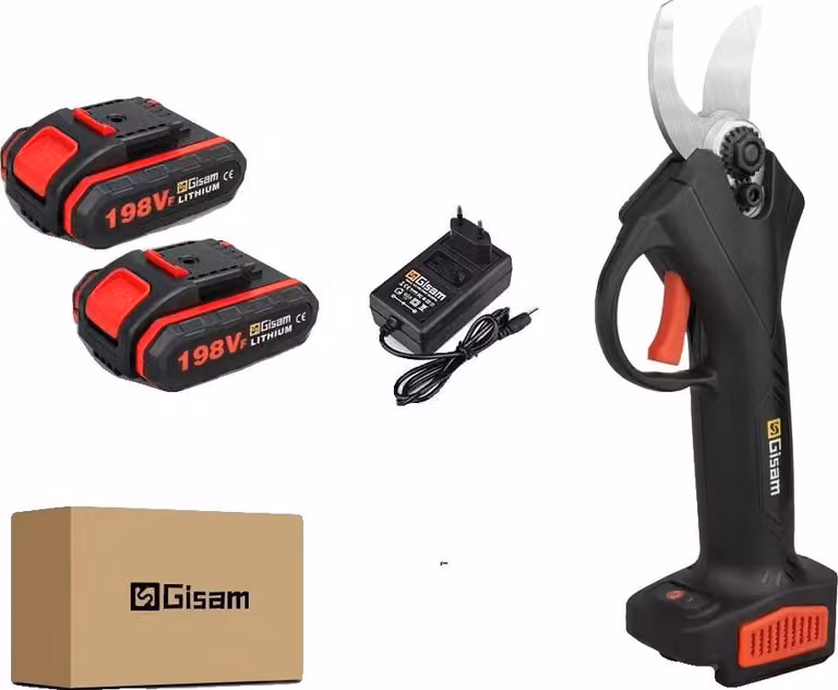 Potatori elettrici, design ergonomico, batteria ad alte prestazioni, 2 batterie, colore nero