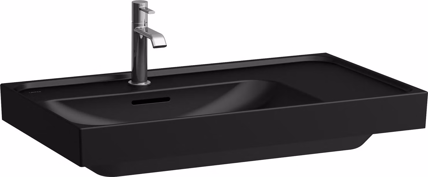 LAUFEN MEDA lavabo, encastrable, 800x460mm, tablette à droite, 3 trous pour robinetterie, avec trop-plein, H8171167161081, H8171167161081