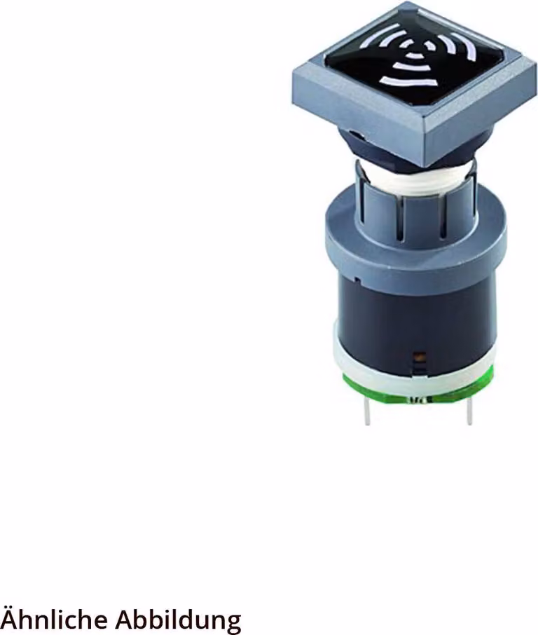 Georg Schlegel Segnalatore acustico quadrato, OKTRON Spina piatta 2,8 mm x 0,8 mm - 1 pezzo