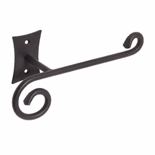 Metaform Porta Rotolo - Nero Simil Ferro Battuto - 90x196 mm