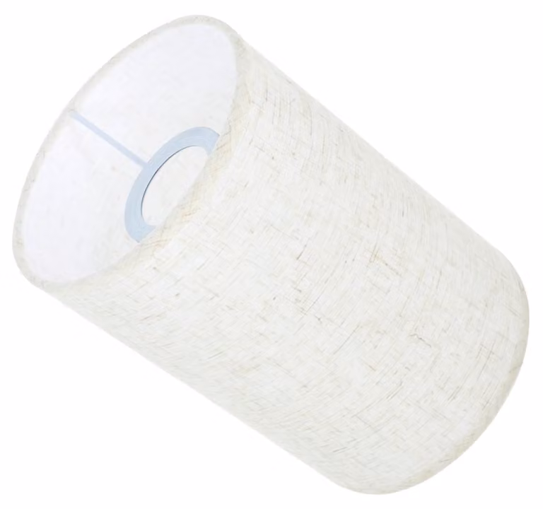 Omgoods - Paralume beige in lino per lampade da tavolo e da terra
