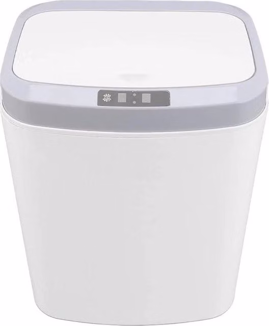 Cestino 16L Automatico Elettrico Intelligente Induzione per Cucina Ufficio Casa - Bianco
