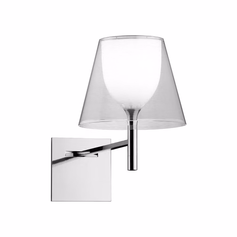 Flos - KTribe Wall - Lampada da parete o soffitto - Trasparente