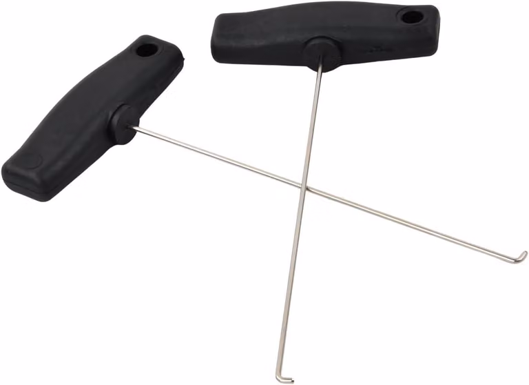 Set di strumenti per lo smontaggio del cruscotto, composto da 2 pezzi, lunghezza 185 mm, per pannelli degli strumenti automobilistici