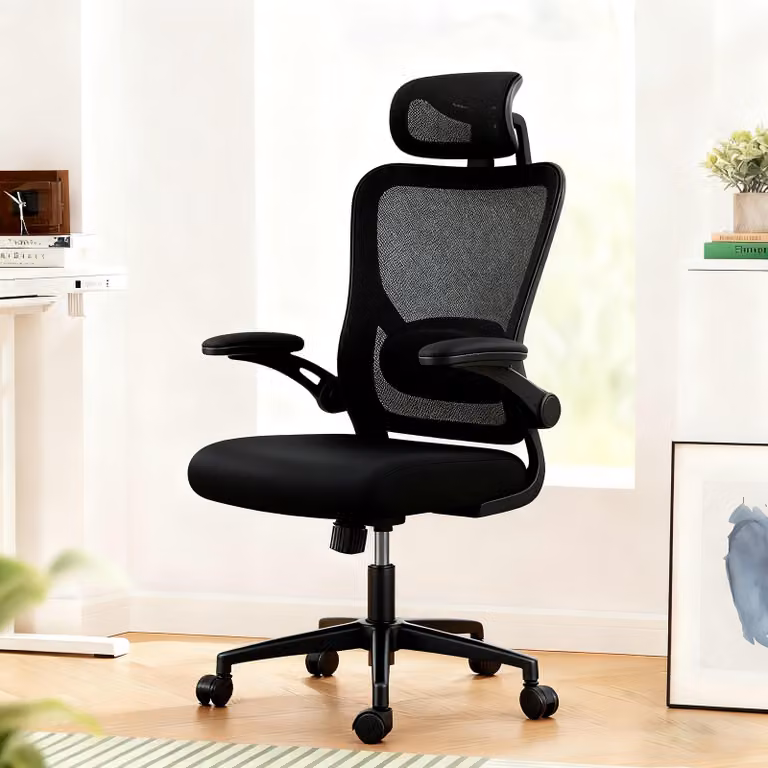 Sedia da ufficio e sedia da gaming: supporto lombare regolabile, schienale traspirante e seduta in memory foam