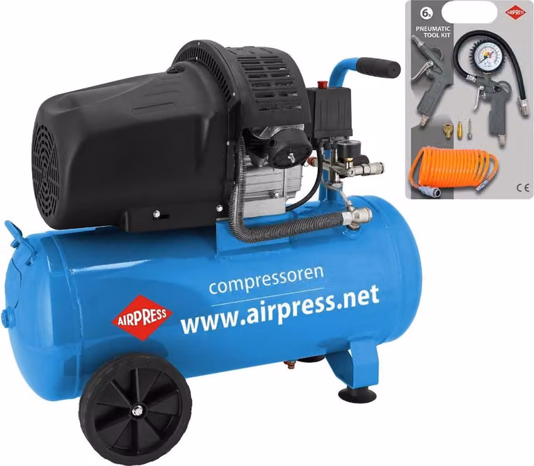 Airpress HL 425-50 compressore d'aria 2200 W 392 l/min potenza alternativa