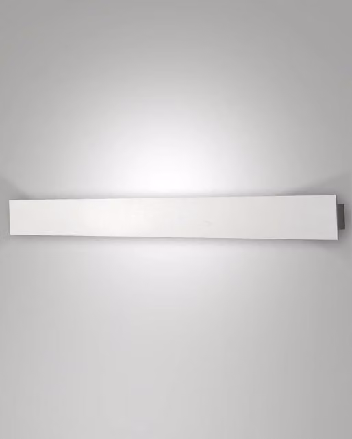 Lotus Lampada da Parete LED 30W Bianco 3000K, Struttura in Alluminio, Design Moderno e Minimalista per Illuminazione d'Interni Professionale