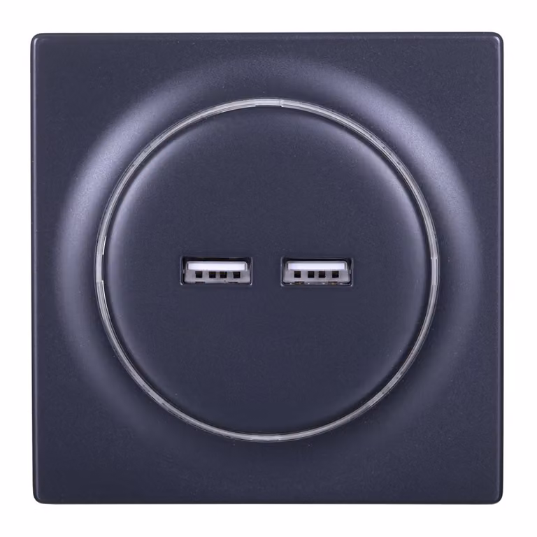 Fibaro FGWU-021-8 Fibaro Walli N USB Outlet anthrazit