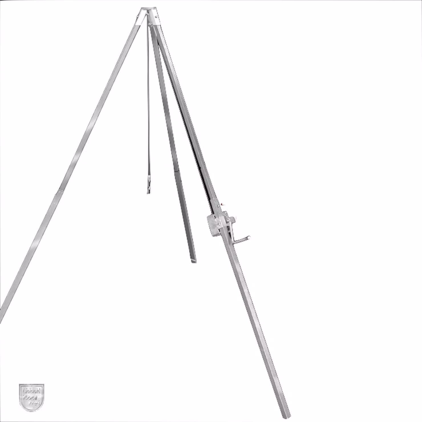 Schneider Treppiede in acciaio inox Altezza 170 cm Girello per barbecue