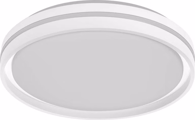 OSRAM Orbis Noemi Lampada da soffitto a LED 390 mm, bianco, 3000 K bianco caldo, dimmerabile a 3 livelli, Click-DIM, IP20