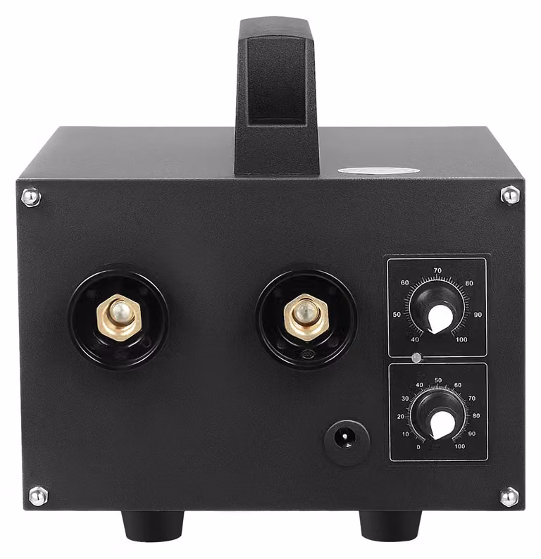 Saldatrice a punti - Saldatrice portatile - 220 V - Interruttore a un pulsante - Spessore massimo del materiale: 0,03 cm - Colore: nero