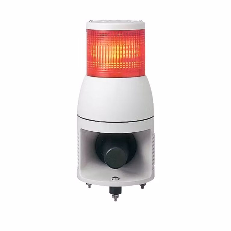 Colonna di segnalazione Schneider Electric 100 mm, 24 V, sirena, LED a luce fissa/lampeggiante, rosso XVC1B1HK