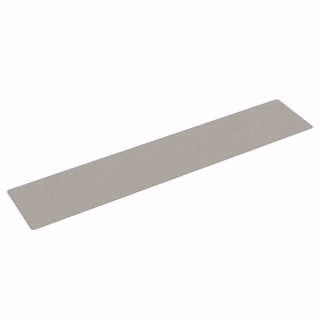 Tappeto a corsia vidaXL Aspetto Sisal Platina Grigio L: 80 cm, P: 400 cm – 2