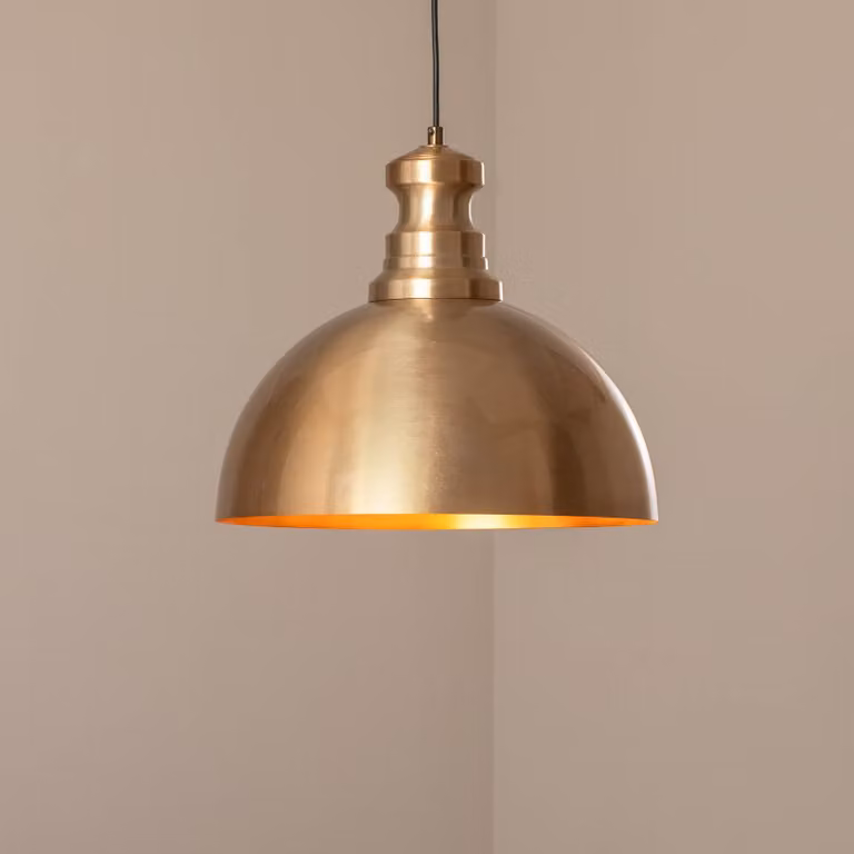 Lampada a sospensione Berceste Opviq, dimmerabile, Ottone / Oro, Soggiorno / Sala da pranzo, Metallo, Moderno, Lampada a sospensione