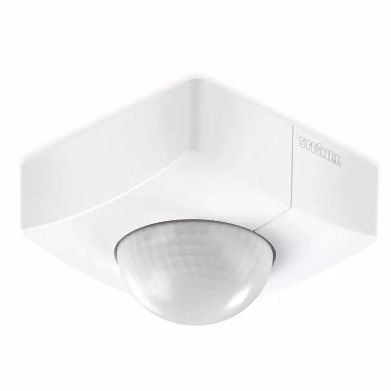 Rilevatore di movimento Steinel a infrarossi passivi, montaggio a superficie, IP54, portata 360° max: Ø 36 m (1018 m²) 033583