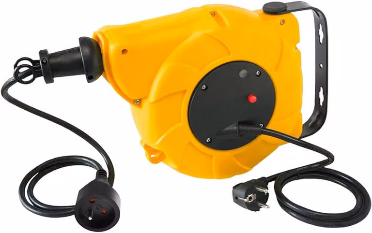 AVVOLGICAVO ELETTRICO AUTOMATICO A MOLLA 15 mt (13+2)