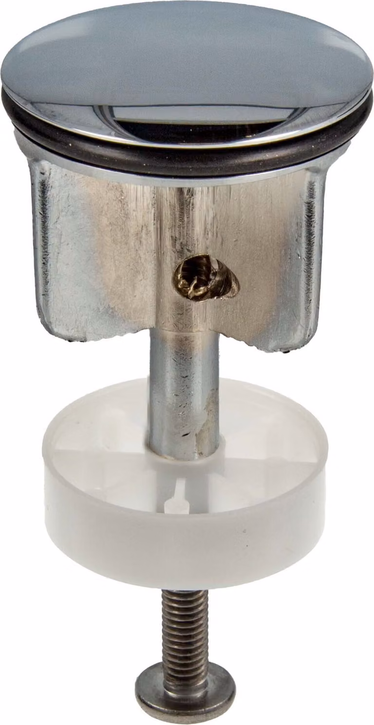 Tappo eccentrico tecuro Ø 40 mm per valvola di scarico da 1 1/4 pollici - cromato a specchio