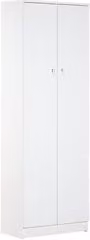 Armadio Multiuso Sarmog 168 con 2 Ante Battenti Bianco Opaco L/P/H: 60 cm