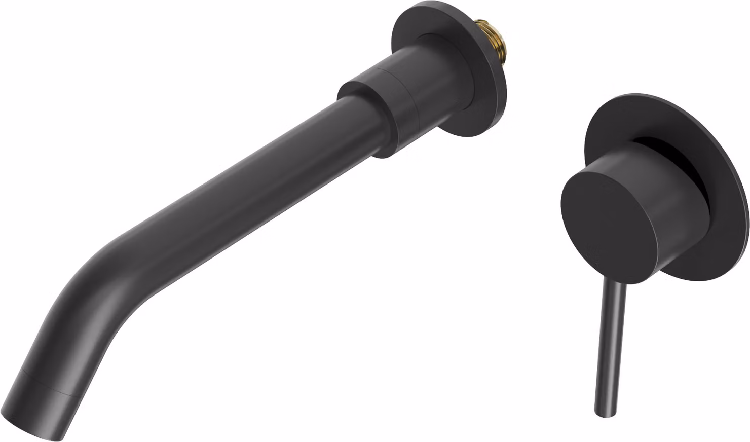 Granitan - Rubinetto per lavabo - Rubinetto da bagno - Incasso - Ottone - Nero - Rubinetto per lavabo - KIVO