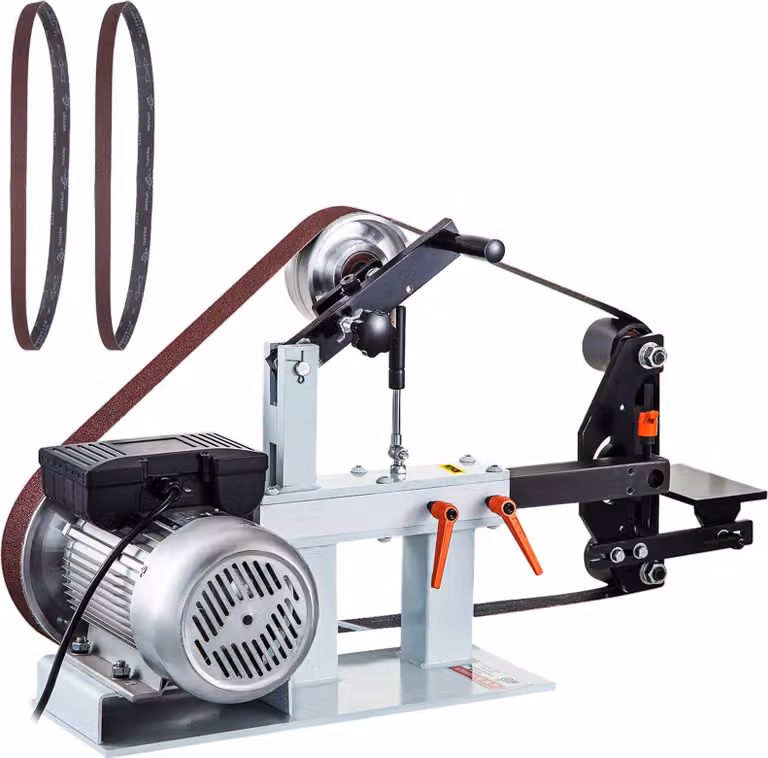 Levigatrice a nastro 5,08 x 208,28 cm Levigatrice a disco a nastro Combo 2800 giri/min Levigatrice a nastro e disco Ph 427 X 30,5 cm