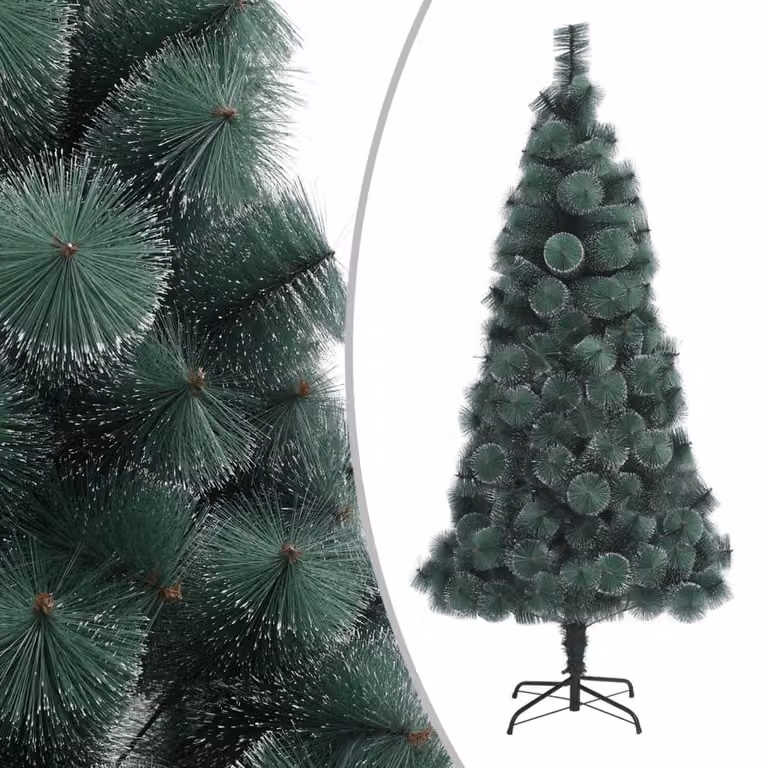 Maison Exclusive - Albero di Natale artificiale con supporto, verde, 180 cm, PET