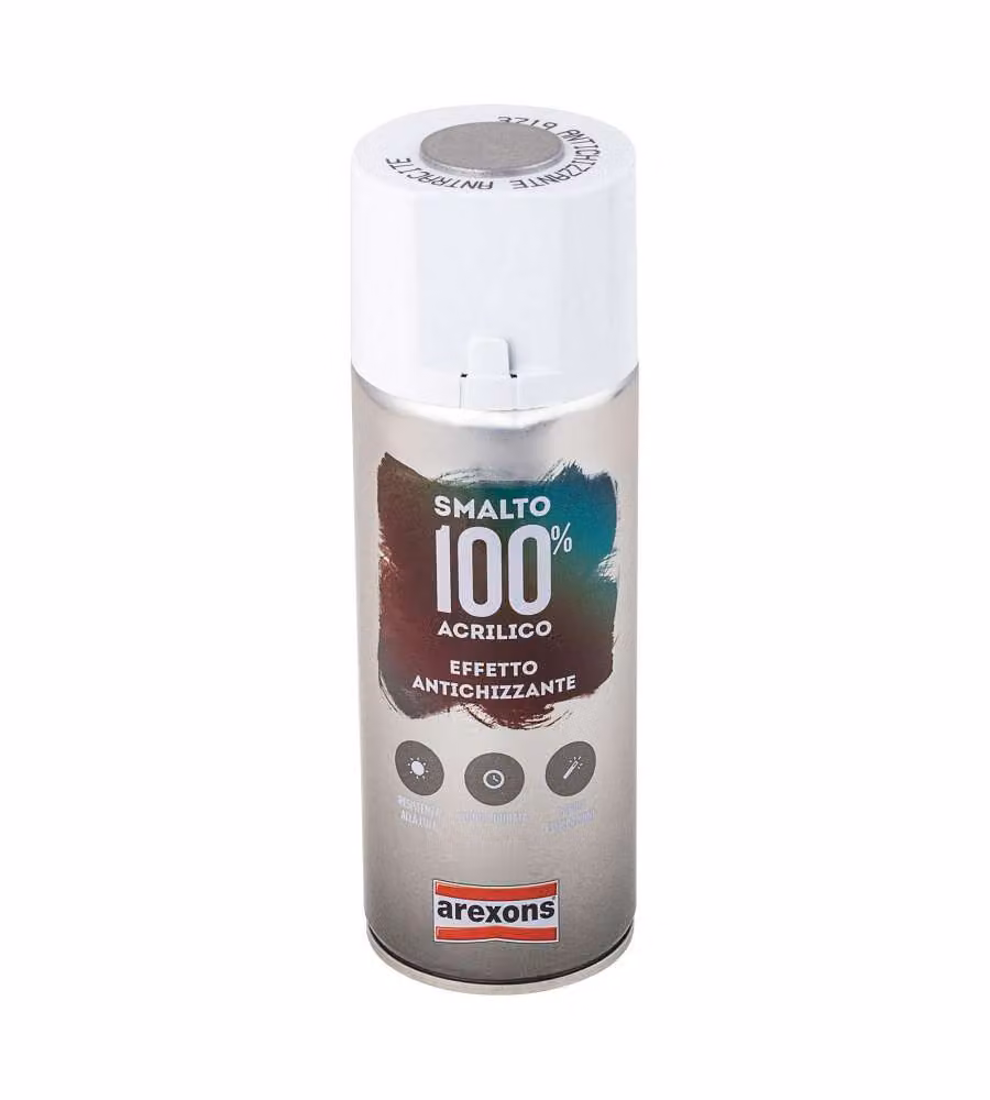 Arexons Smalto Spray Antichizzante Antracite 400 ml Interni Esterni