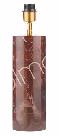 Lampada da tavolo WILFRED, marmo, diametro 12 cm, altezza 47 cm, color rosa