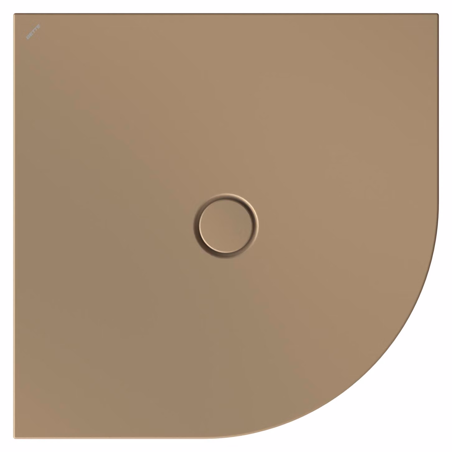 BetteFloor Corner receveurs de douche quart de cercle avec BetteGlasur Plus, 900x900mm, 5421-417PLUS, 5421-417PLUS