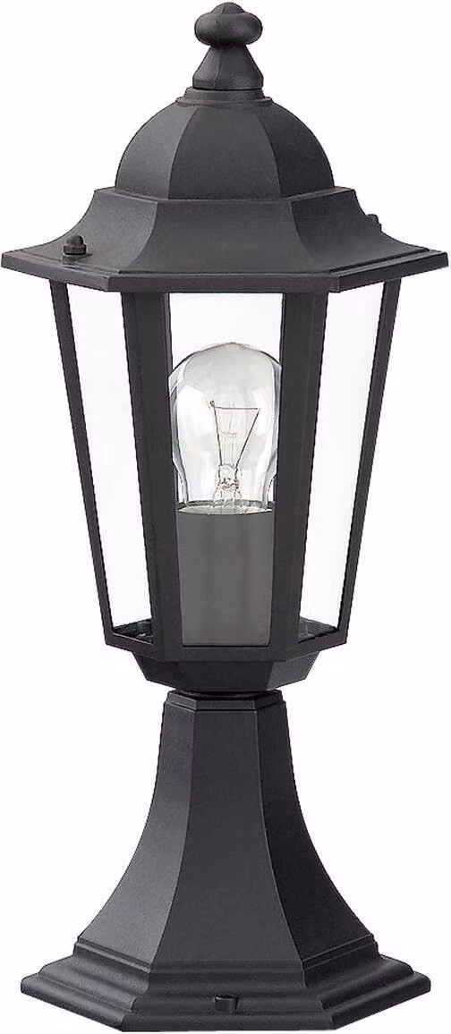 Lampada da giardino 1xE27 Velence nero 8206 Rabalux