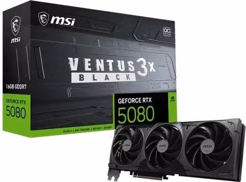 Rtx 5080 16g ventus 3x oc black - 912-V531-680