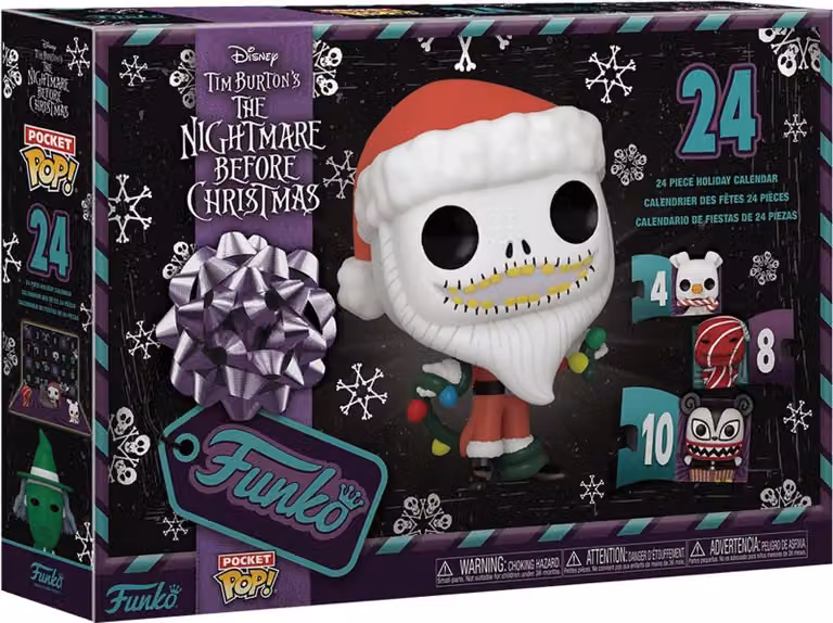 Calendario dell'Avvento Funko Pocket POP! Disney, "Il Grinch", con 24 sorprese