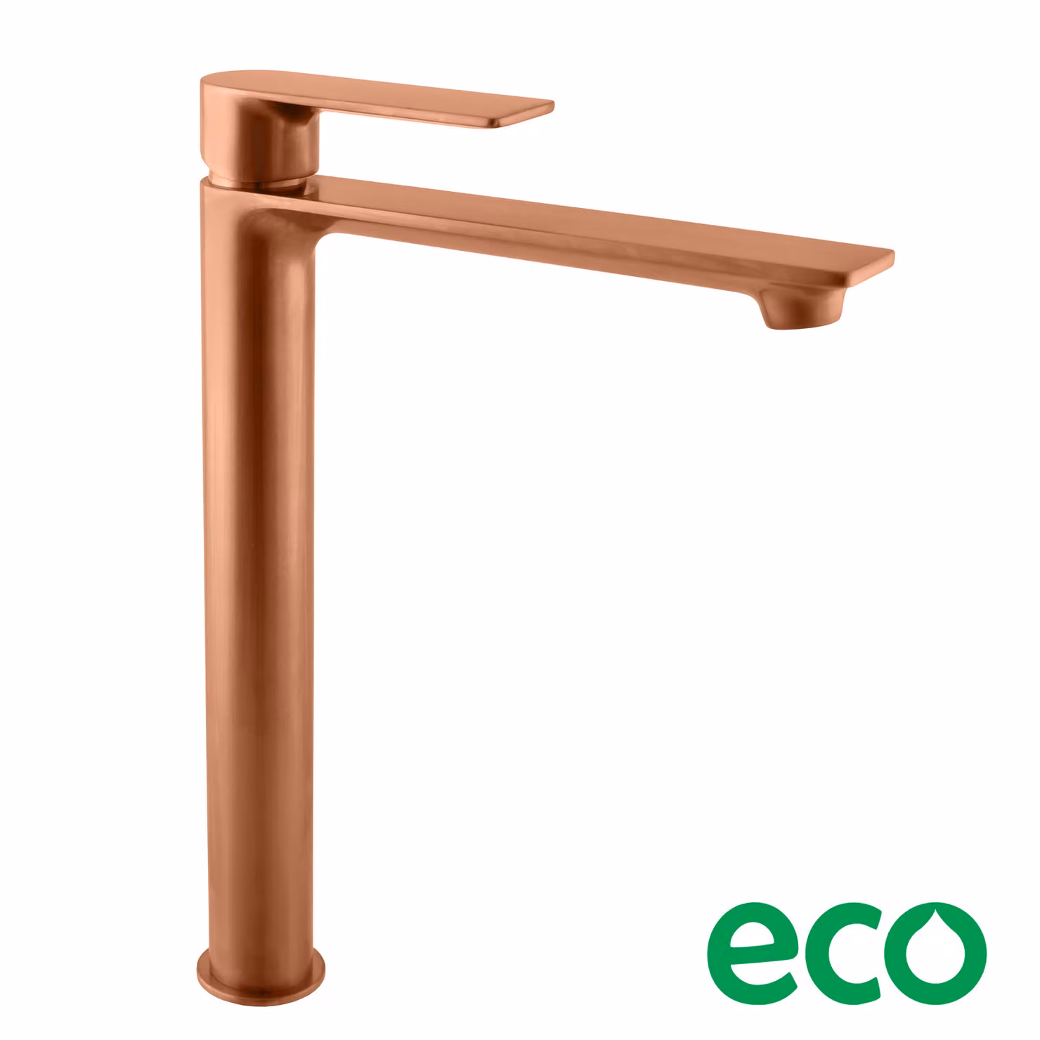 NIL - Miscelatore per lavabo alto senza scarico, Oro rosa - spazzolato NL130.0ZRK, RAV Slezák