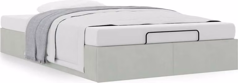 Struttura Letto Pouf Senza Materasso 120x200 cm Velluto