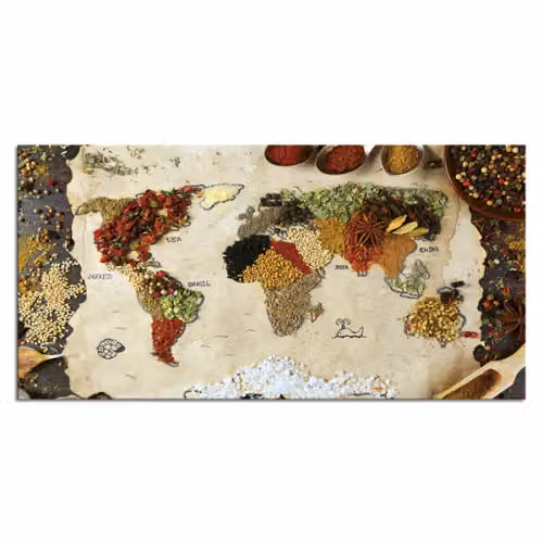 Quadro Spezie dal mondo Pintdecor