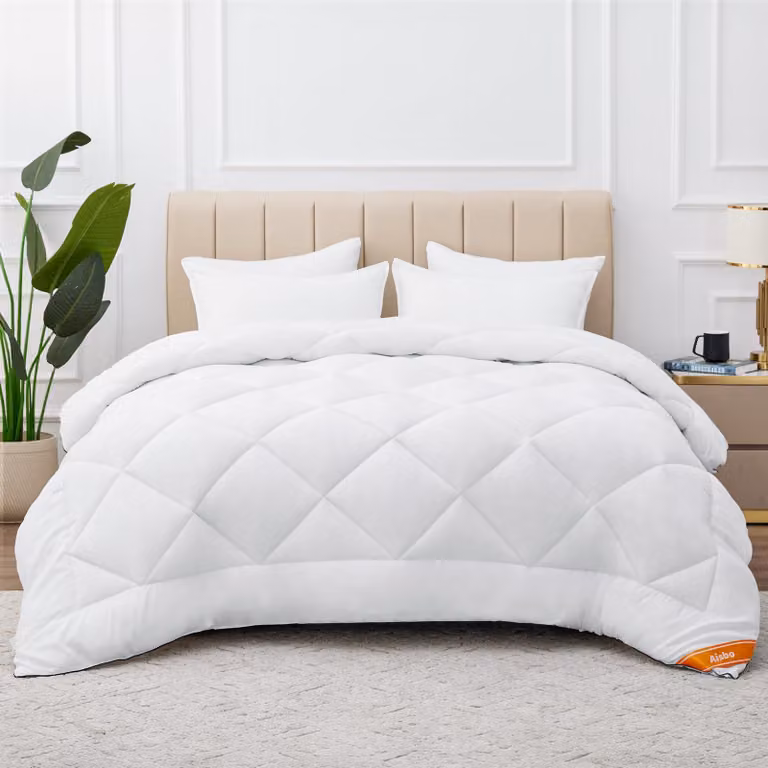 Coperta invernale molto calda, 200 x 200 cm, 450 g/m², adatta per letti matrimoniali