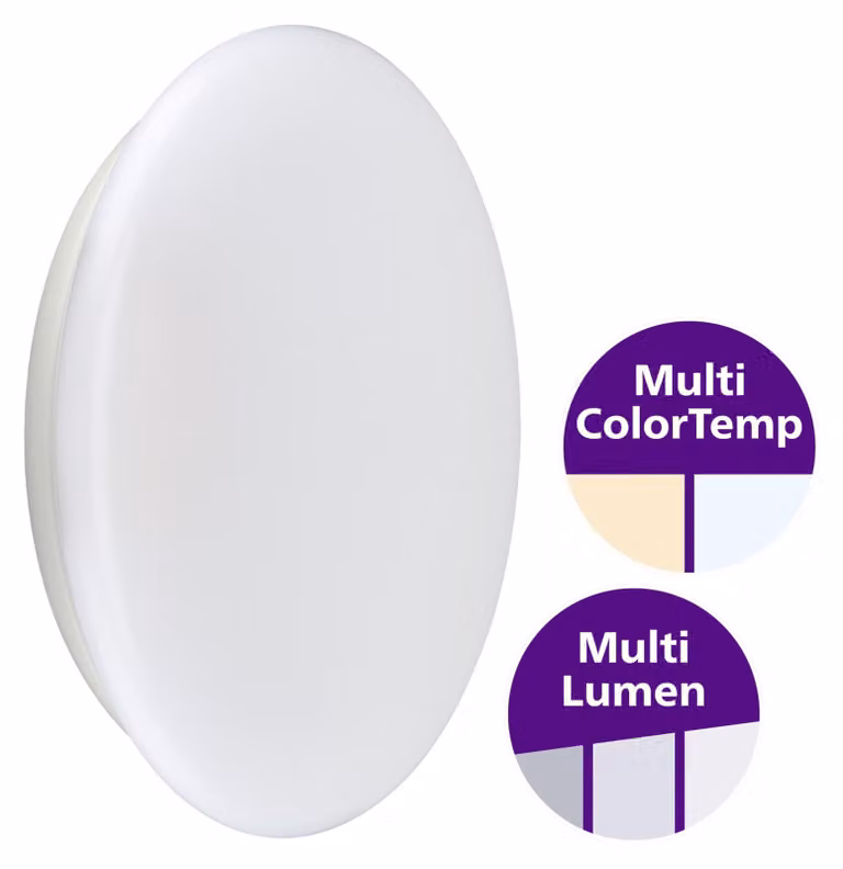 Signify PHI WL060V gen2 11_22S/830_840, alimentatore D350, lampada da parete e soffitto