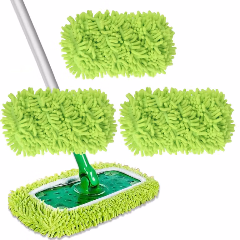 Panni umidificati per la pulizia dei pavimenti, confezione da 3, compatibili con Swiffer Sweeper Mop