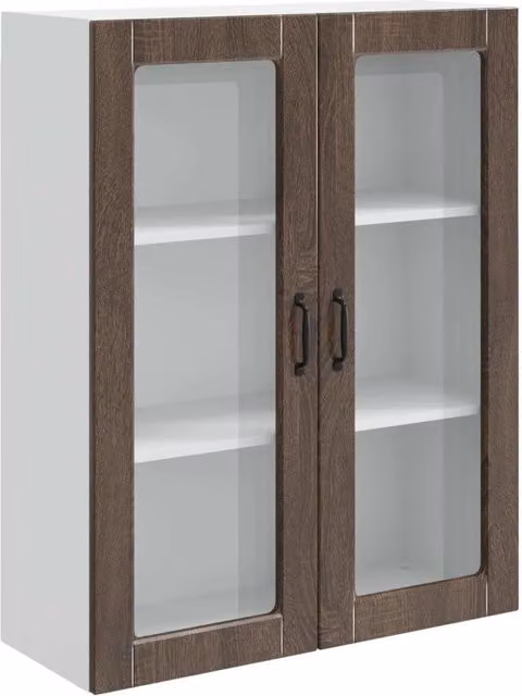 Pannello per lavastoviglie Kalmar Rovere Marrone L: 80 cm, P: 31 cm, H: 100 cm