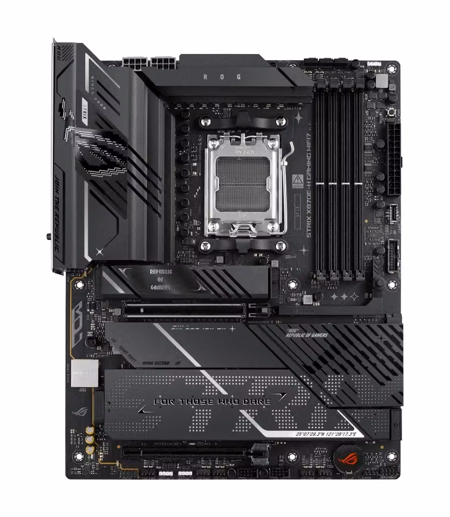 Scheda madre Asus ROG Strix X870E-H Gaming WiFi7, Socket AM5, ATX, DDR5, Nero – 2