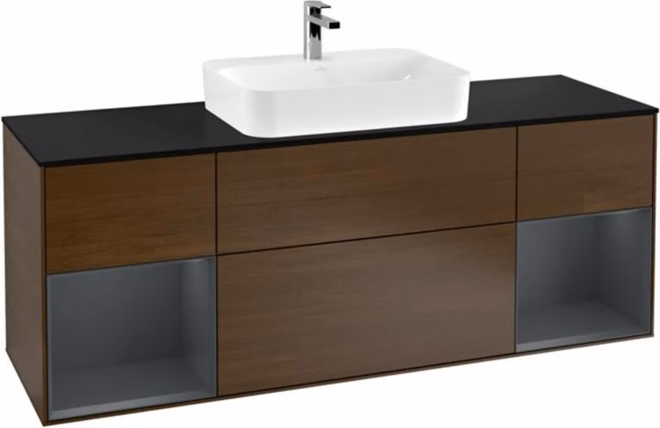Mobiletto V&B Finion 160x60, Pl bla m, Reg md m Lac, wal ven