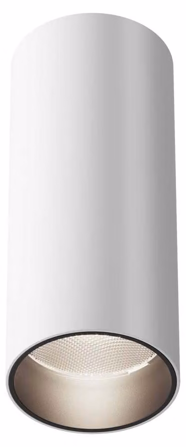 Lampada da superficie a LED, alluminio, bianco, H 12,5 cm