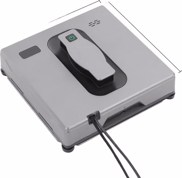 Detergente per vetri, funzionamento automatico, telecomando, GRIGIO