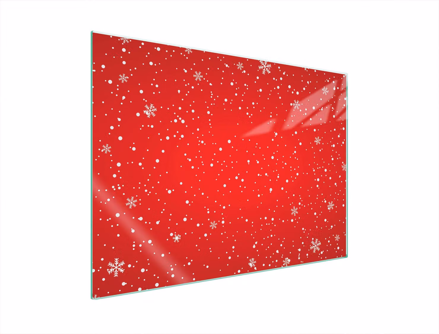 Piastra Di Protezione Del Vetro Per Levi 70X52 Rosso