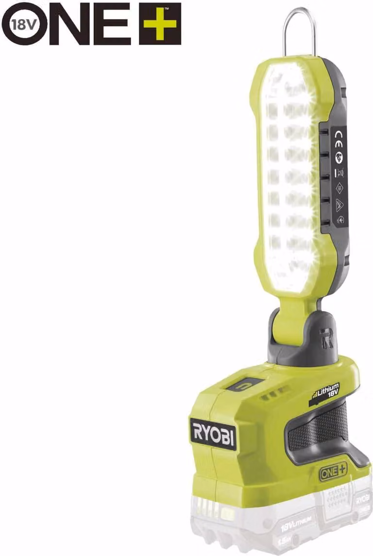 Lampada da progetto LED a batteria Ryobi 18 V ONE+ (solo custodia)