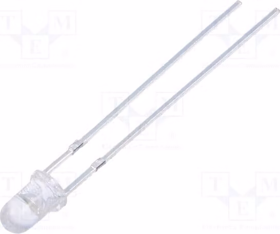 5 LED, 8000÷15000 mcd, bianco freddo, 9500K, FYL-3014UWC1A, diodi LED a montaggio superficiale (SMD), 3 mm x 3 mm, angolo di emissione 30°
