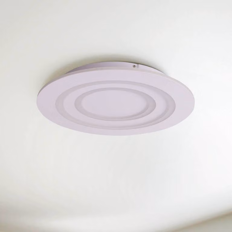 Näve Plafoniera a LED Mirel, dimmerabile, Bianco / Opale, Soggiorno / Sala da pranzo, Metallo, Moderno, Plafoniera LED