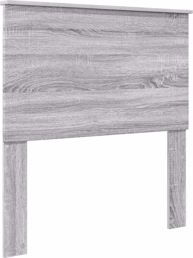 Testiera Sonoma grigia 100 cm Legno ingegnerizzato