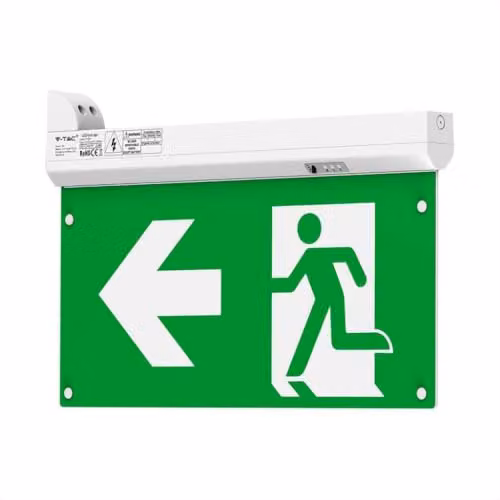 Lampada LED di emergenza 4in1 con pulsante di autotest e RF Controller 6000K IP20